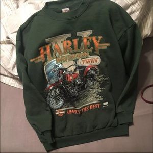 Harley Davidson crew neck